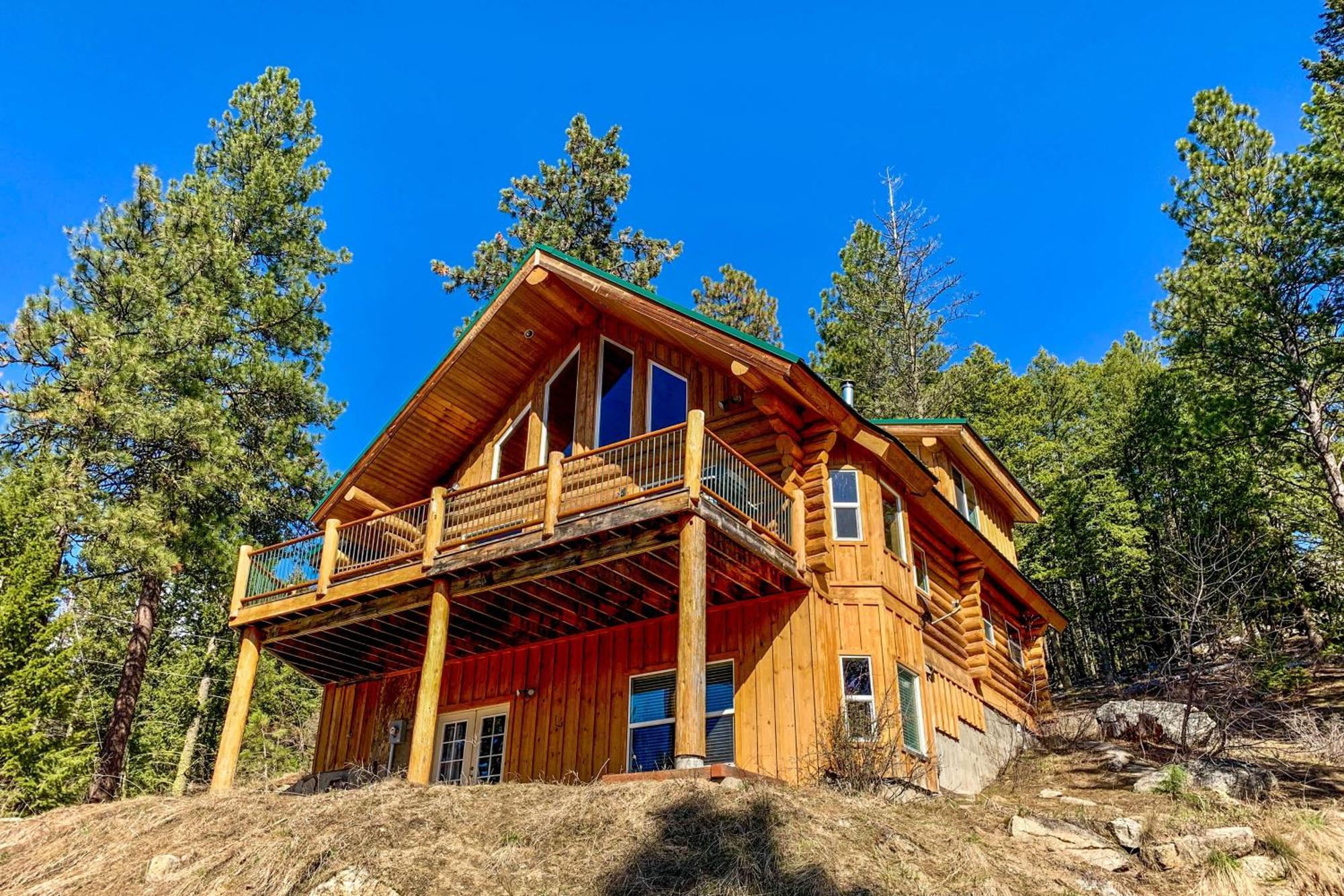 Cascade Lakeview Log Cabin Exterior foto