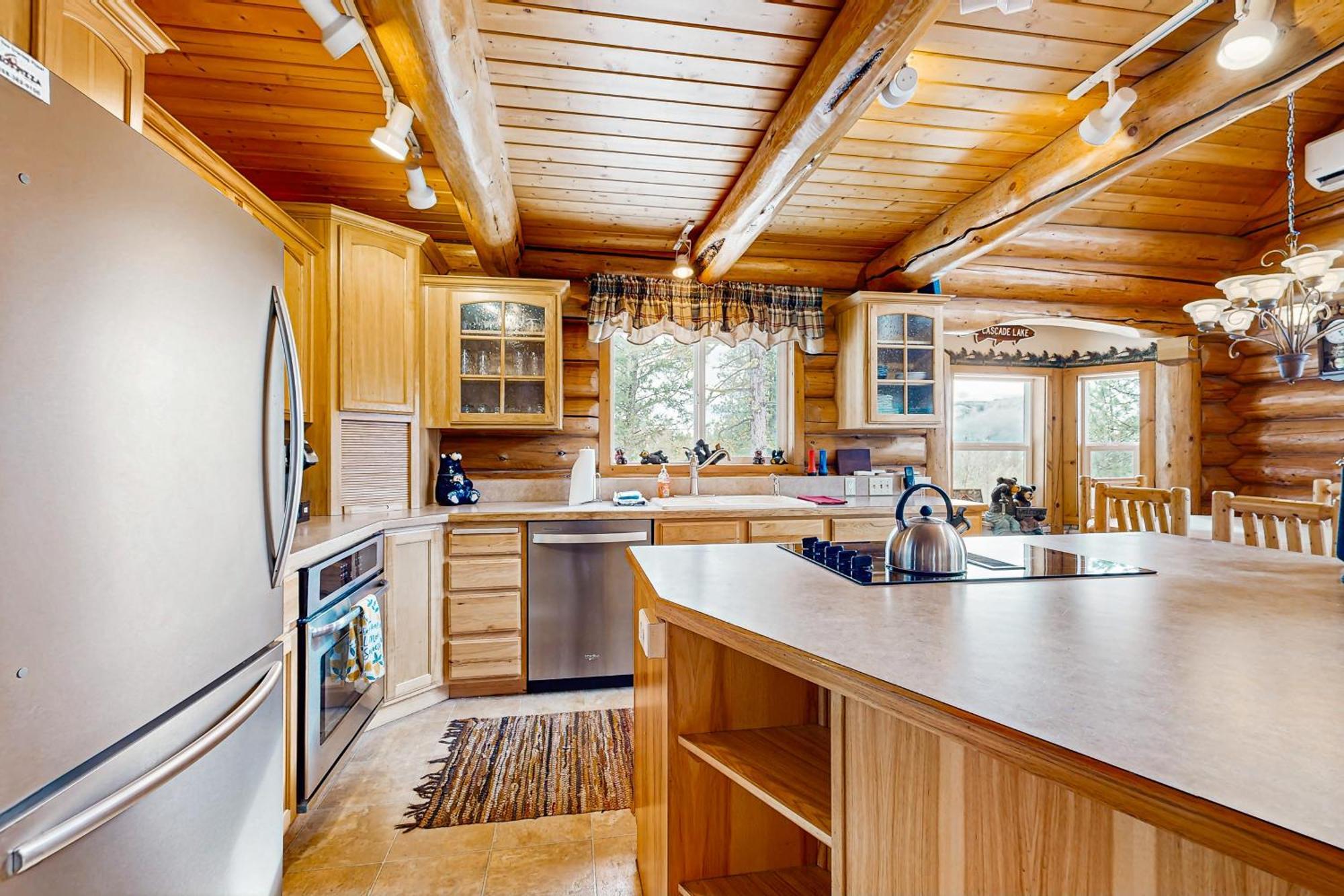 Cascade Lakeview Log Cabin Exterior foto