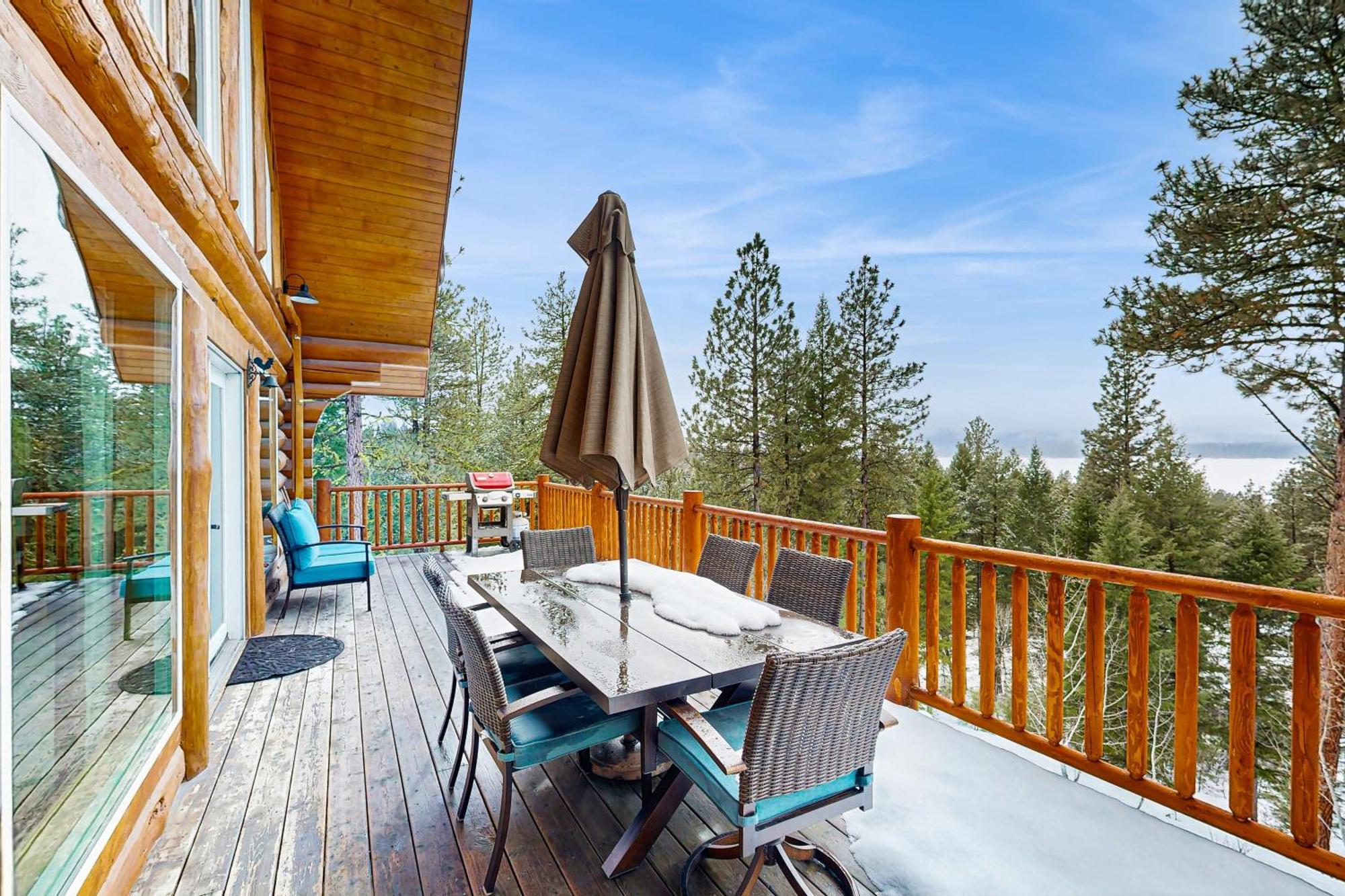 Cascade Lakeview Log Cabin Exterior foto